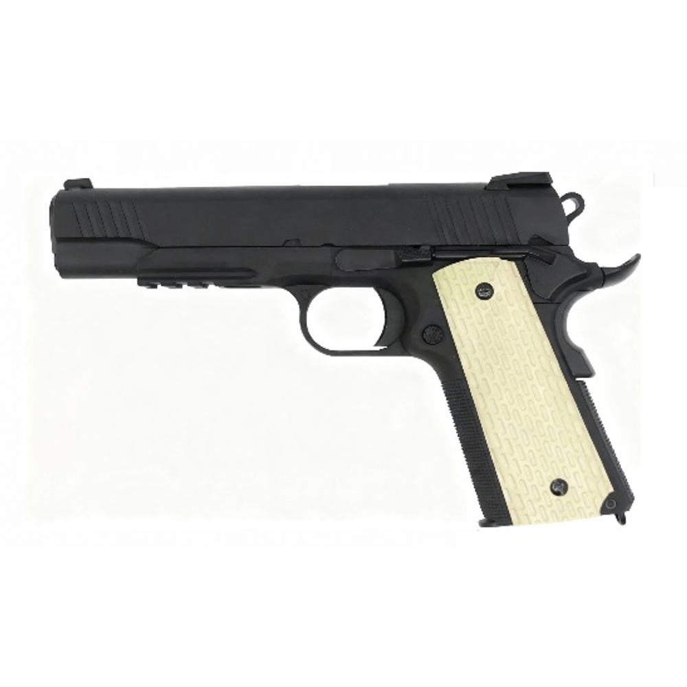 Pistolet airsoft WE 1911 style Kimber GBB full metal noir