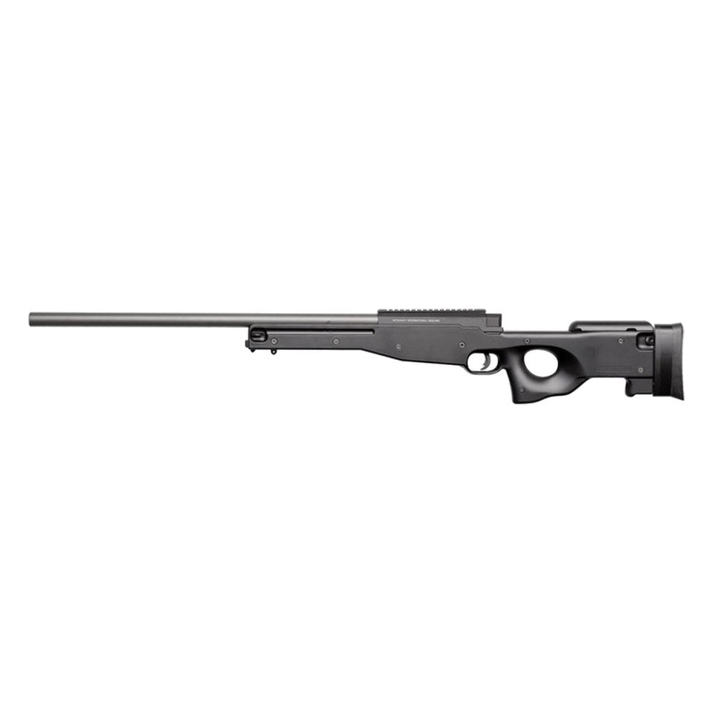 Réplique sniper airsoft ASG AW308 noire à verrou