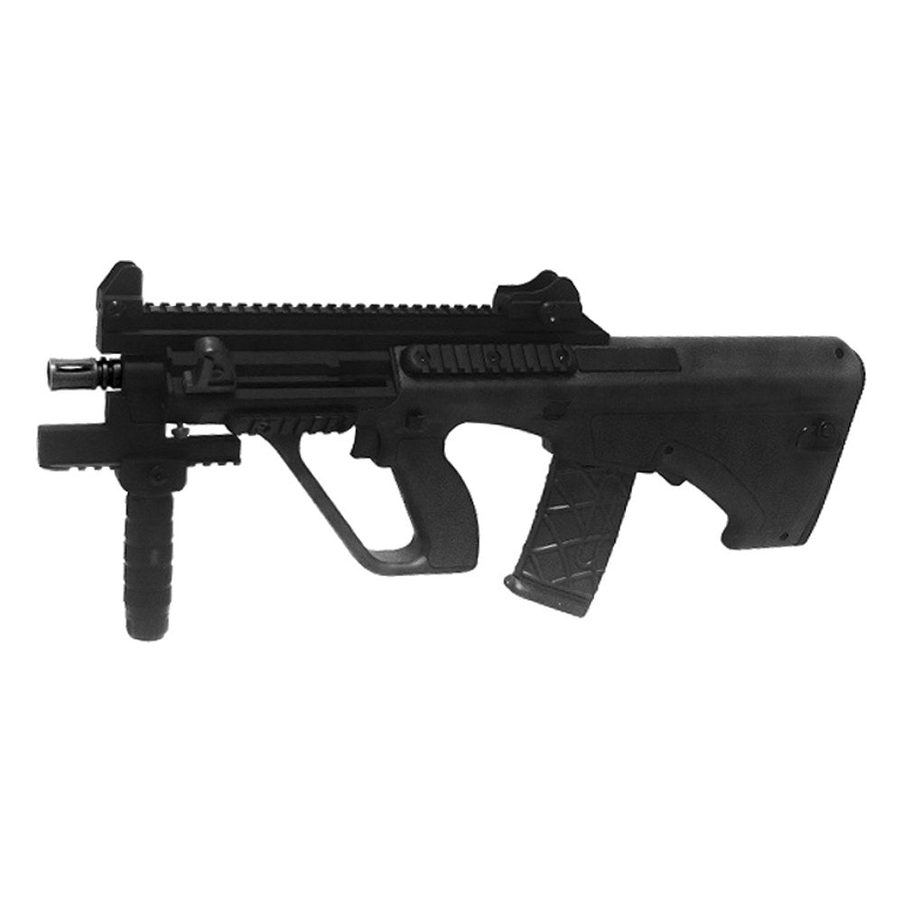 Réplique airsoft Steyr AUG A3 XS Commando AEG noire ASG bullpup