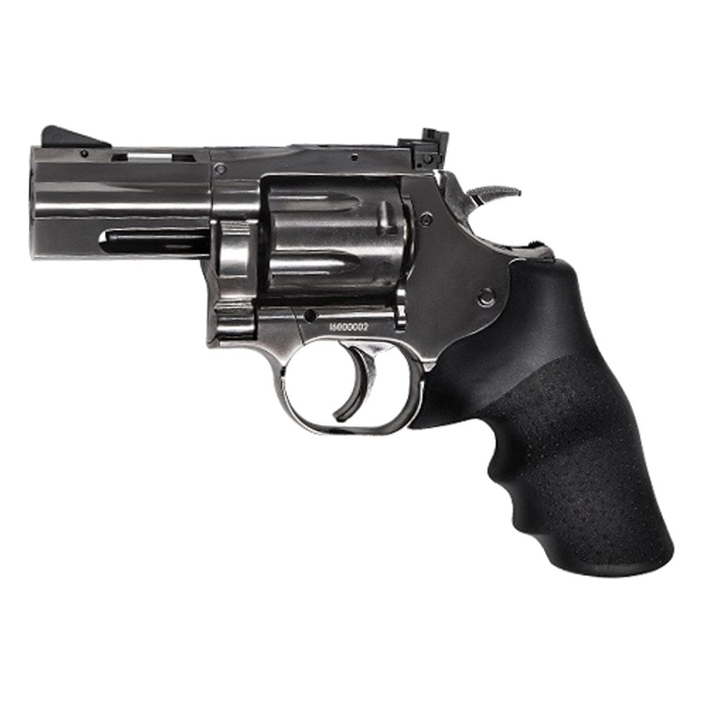Revolver airsoft ASG Dan Wesson 715 canon 2,5 pouces finition steel grey CO2