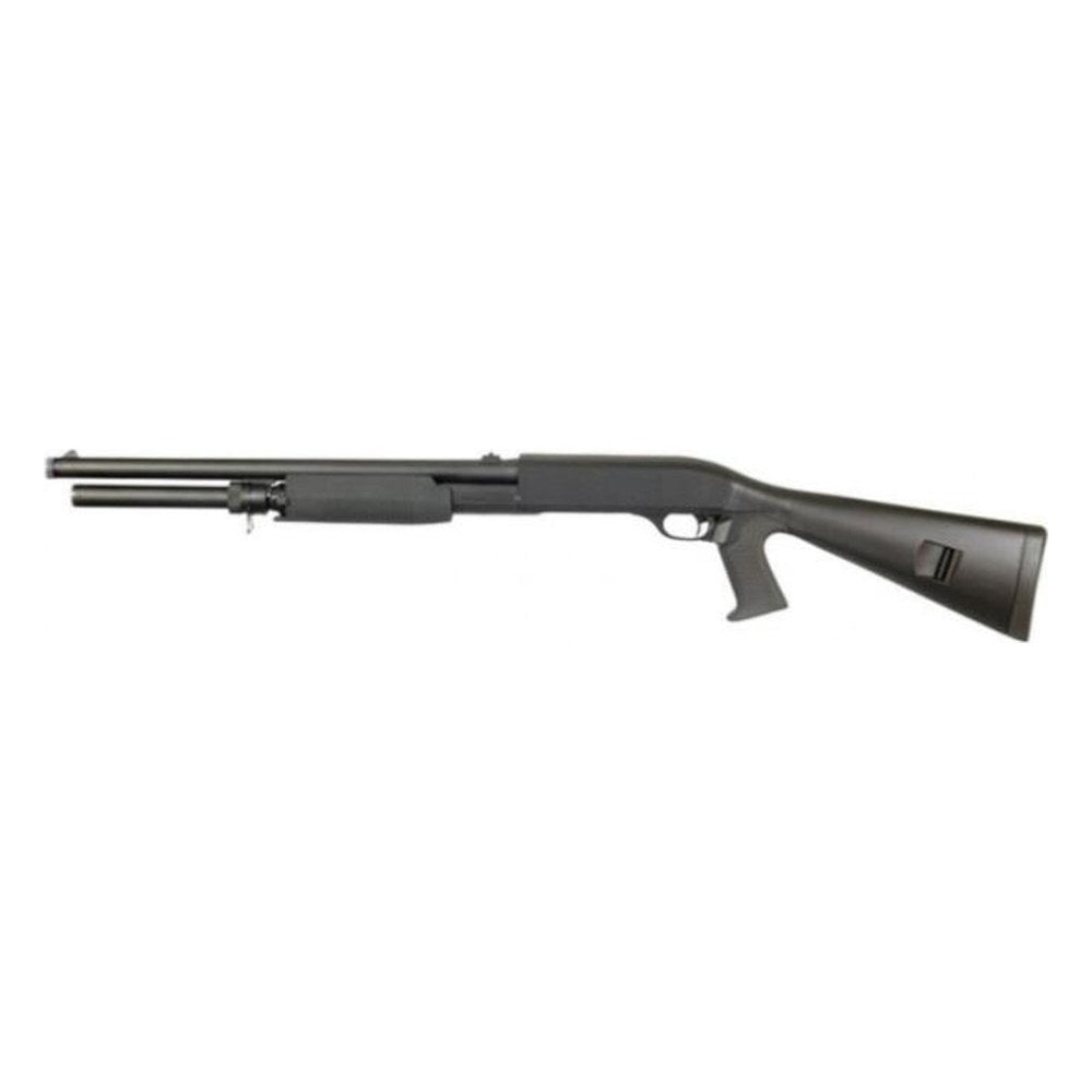 Fusil à pompe airsoft Double Eagle M56AL à crosse fixe pleine longueur