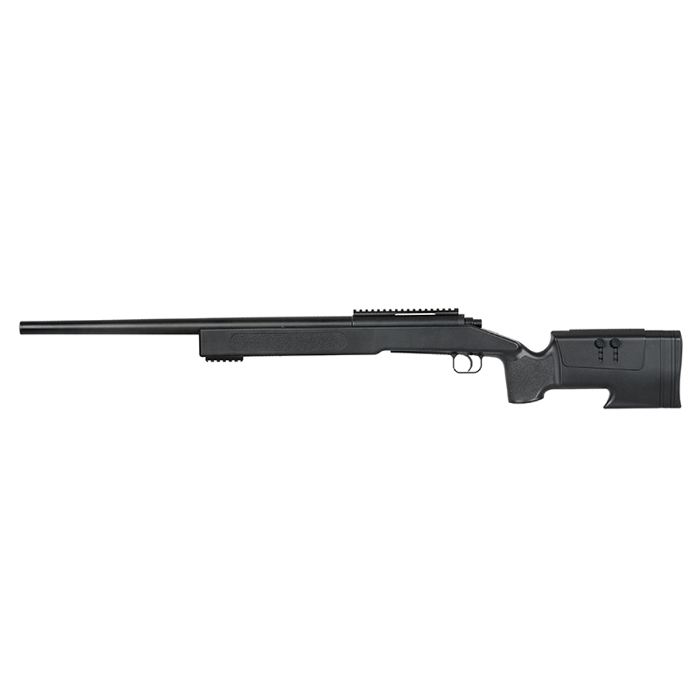 Réplique sniper airsoft Double Eagle M62P noire à verrou
