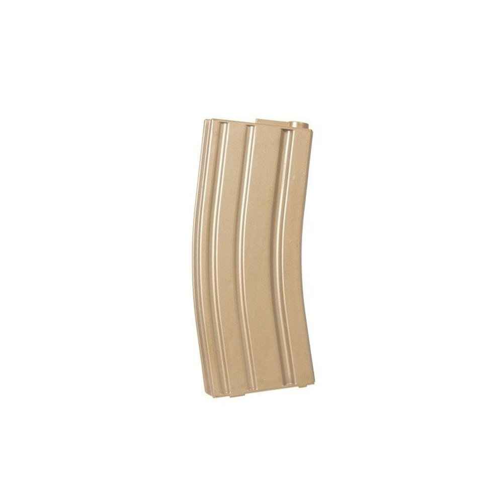 Chargeur mid-cap 120 billes Specna Arms tan pour réplique airsoft M4 AEG