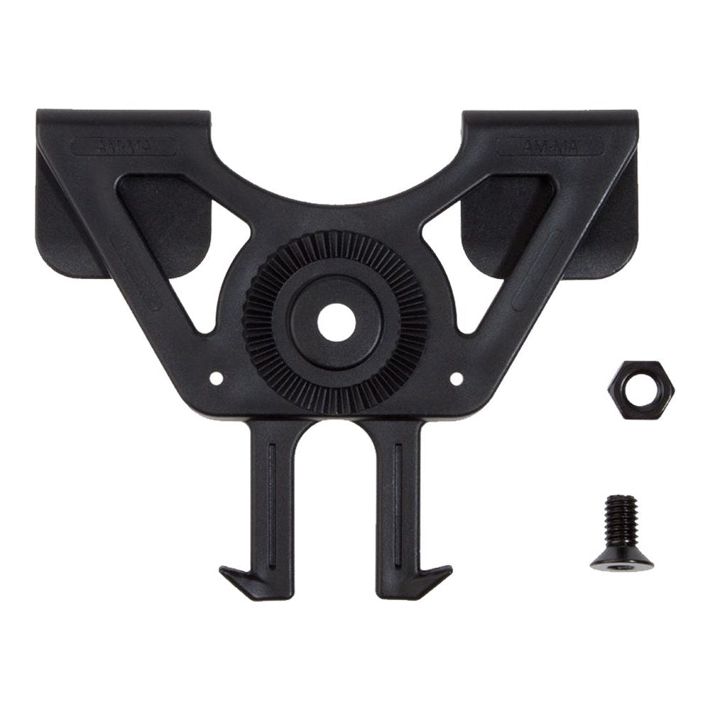 Amomax Adaptatateur MOLLE Noir pour holster polymere rotatif