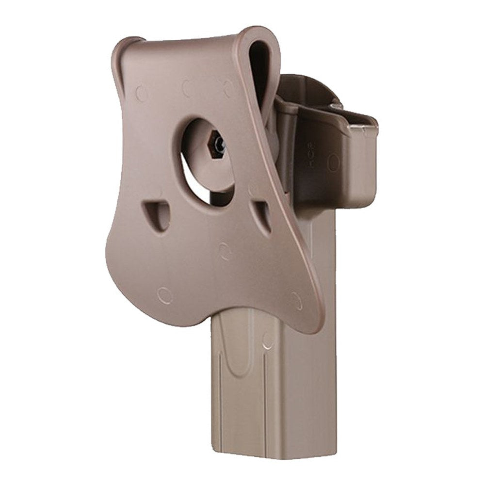 Amomax Holster polymere rotatif Hi-Capa FDE retention active