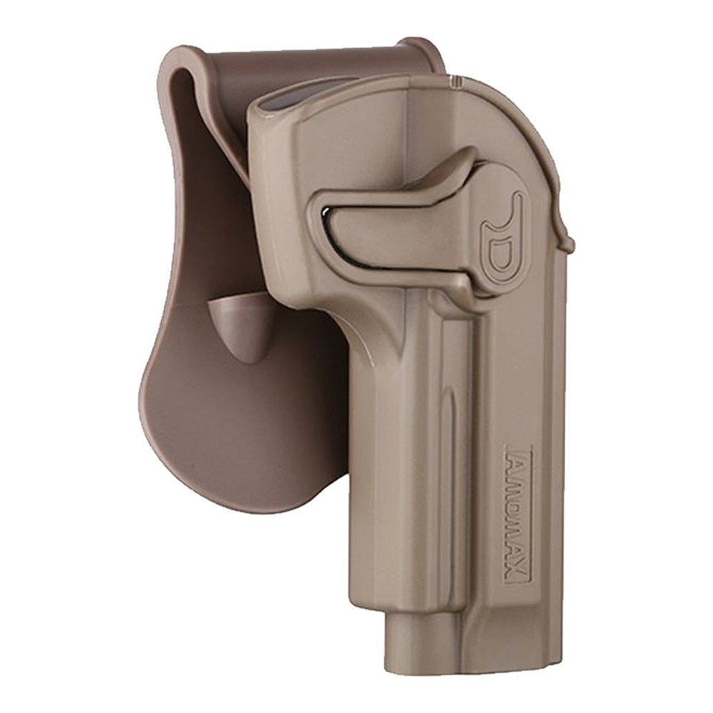 Amomax Holster polymere rotatif M92 FDE retention active - photo 3