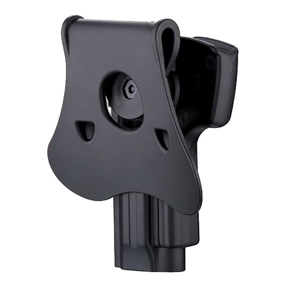 Amomax Holster polymere rotatif M92 Noir retention active