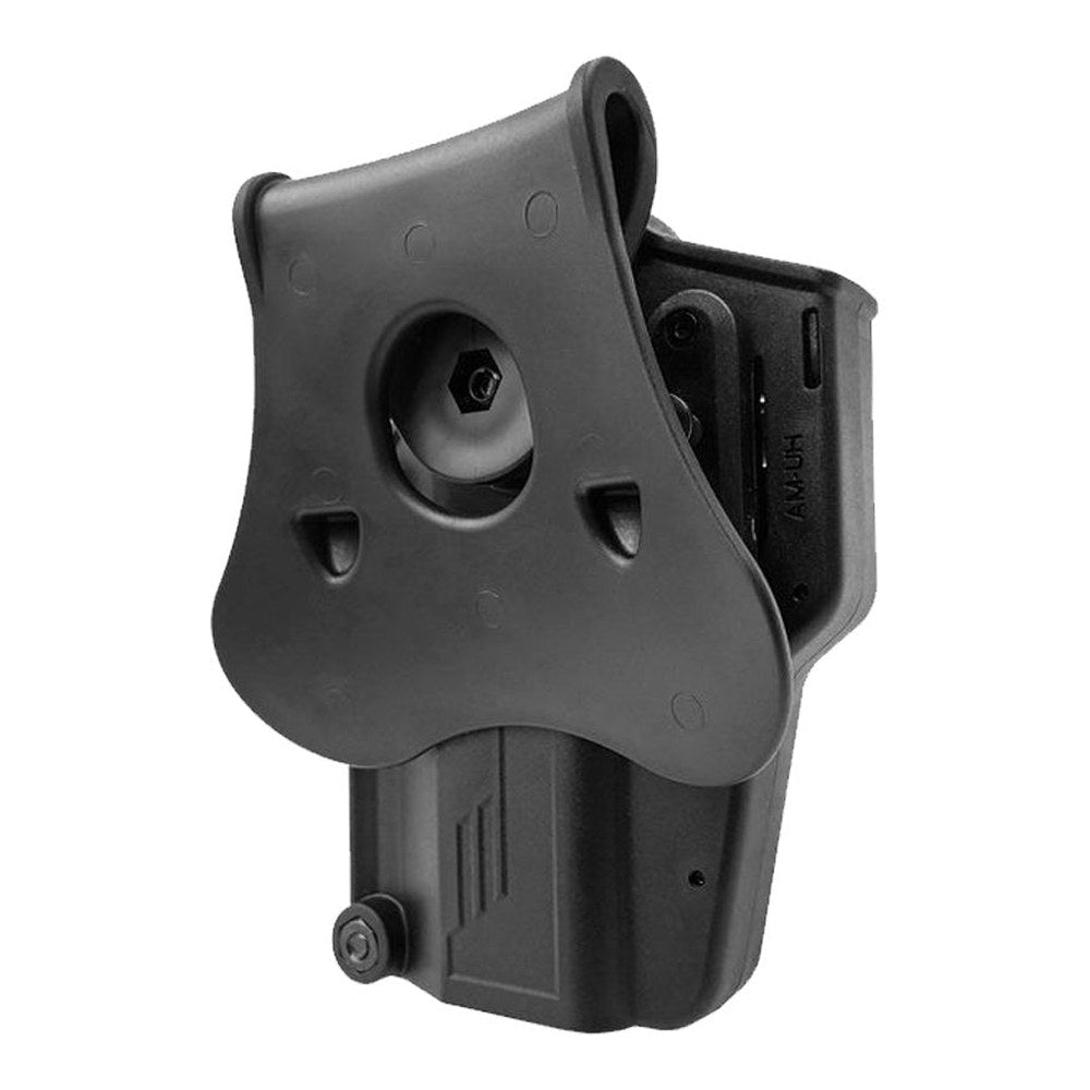 Amomax Holster polymere rotatif Multifit Noir retention active - photo 2