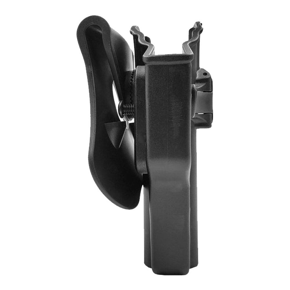 Amomax Holster polymere rotatif Multifit Noir retention active - photo 3