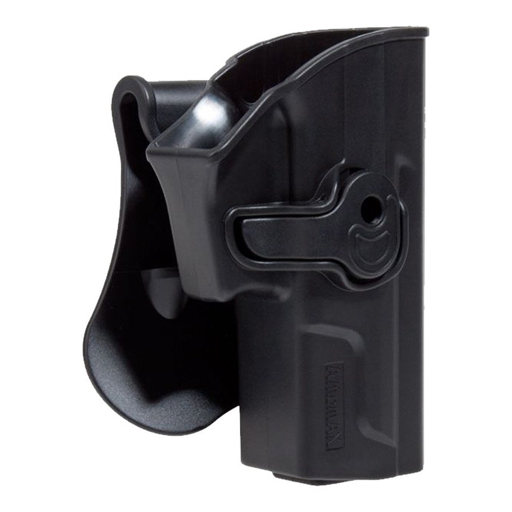 Amomax Holster polymere rotatif SP2022 Noir retention active - photo 2