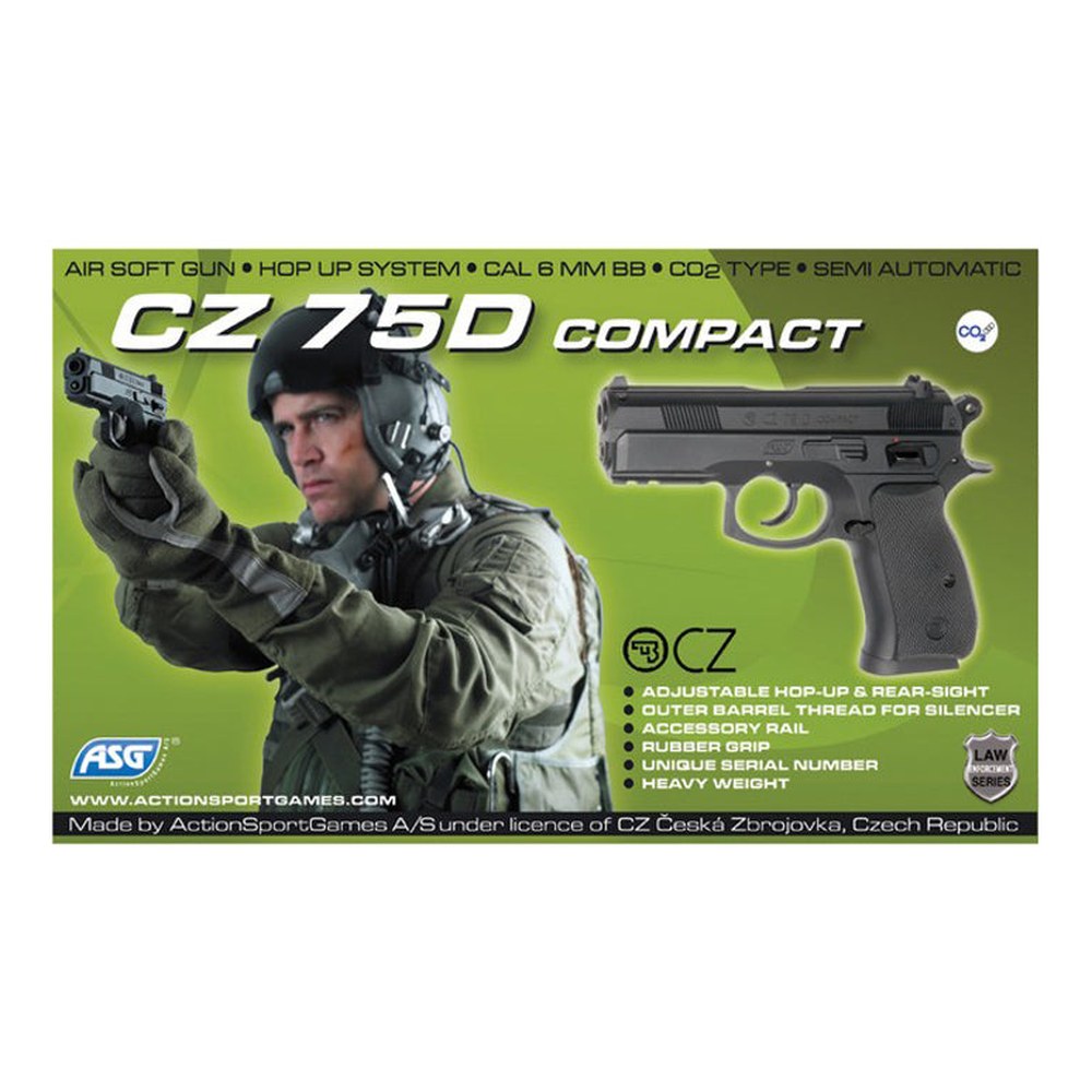 ASG CZ 75D Compact CO2 Fixe 1.6J - photo 3