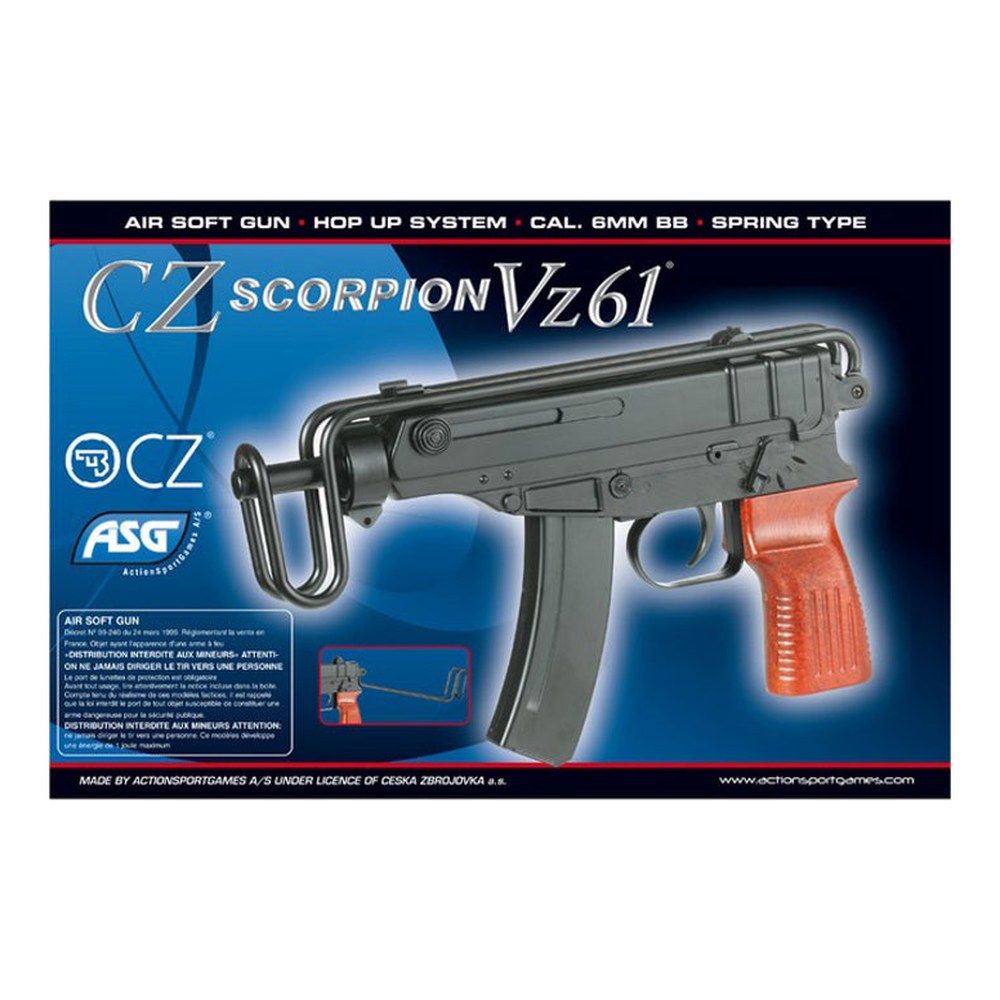 ASG CZ Scorpion vz61 SPRING 0.2J - photo 3