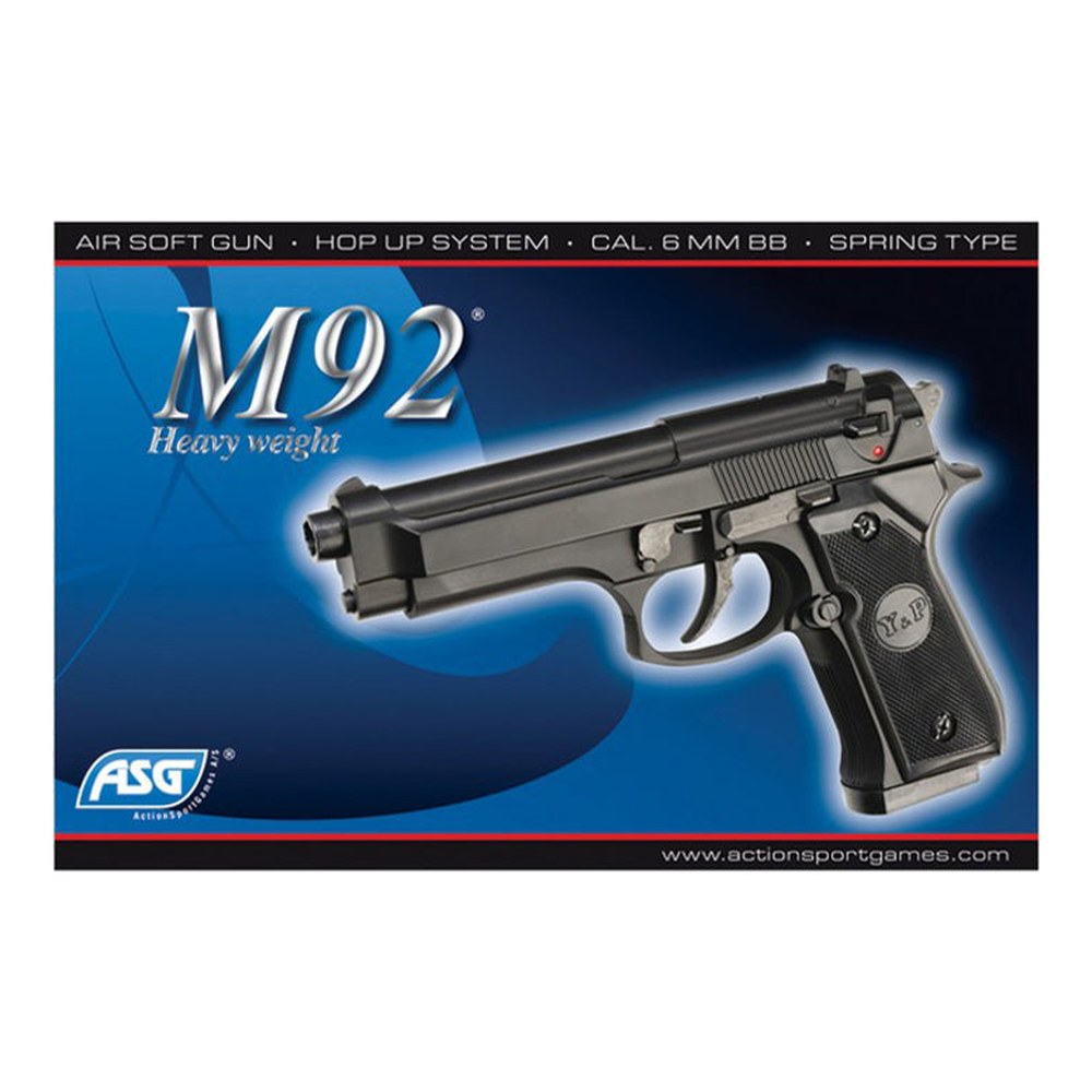 ASG M92f Heavyweight Noir SPRING 0.2J - photo 3
