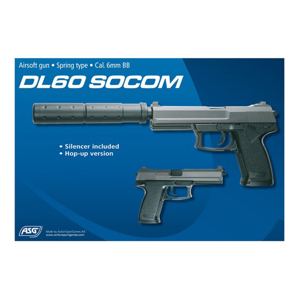 ASG MK23 Socom SPRING + Extention canon externe 0.3J - photo 3