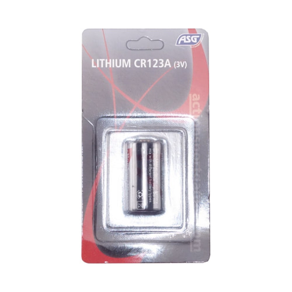 ASG Pile Lithium CR123A 3V