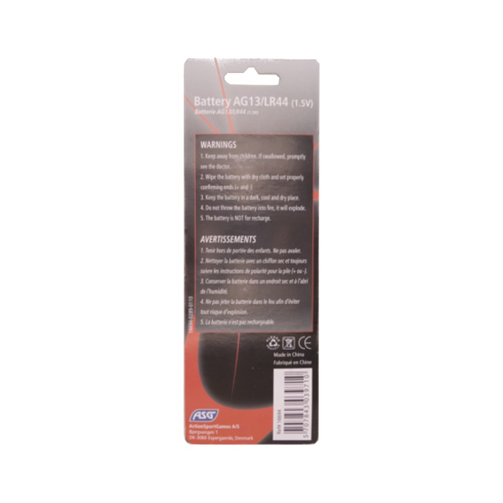 ASG Piles AG13/LR44 1.5V (x10)