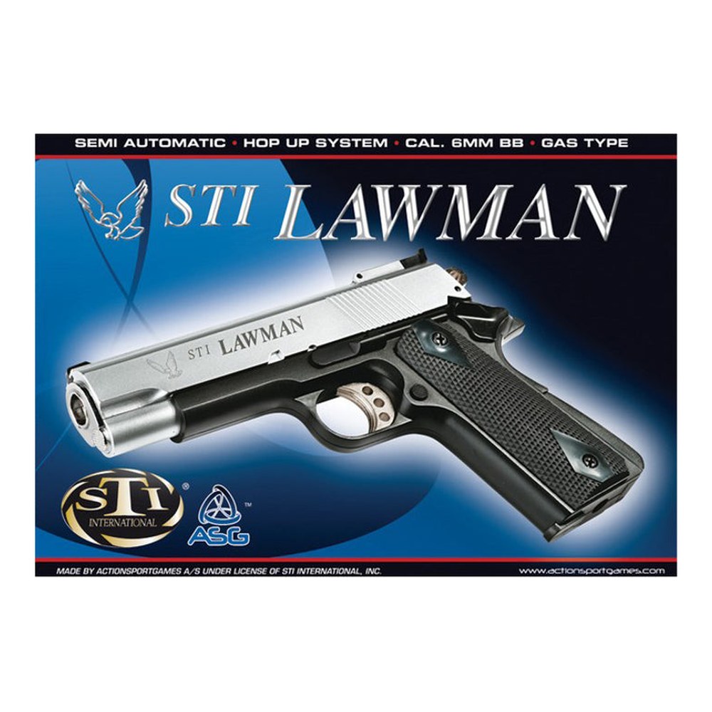 ASG STI Lawman DT Silver Noir GAZ Fixe 0.6J - photo 3