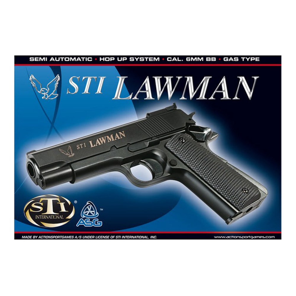 ASG STI Lawman Noir GAZ Fixe 0.6J - photo 3