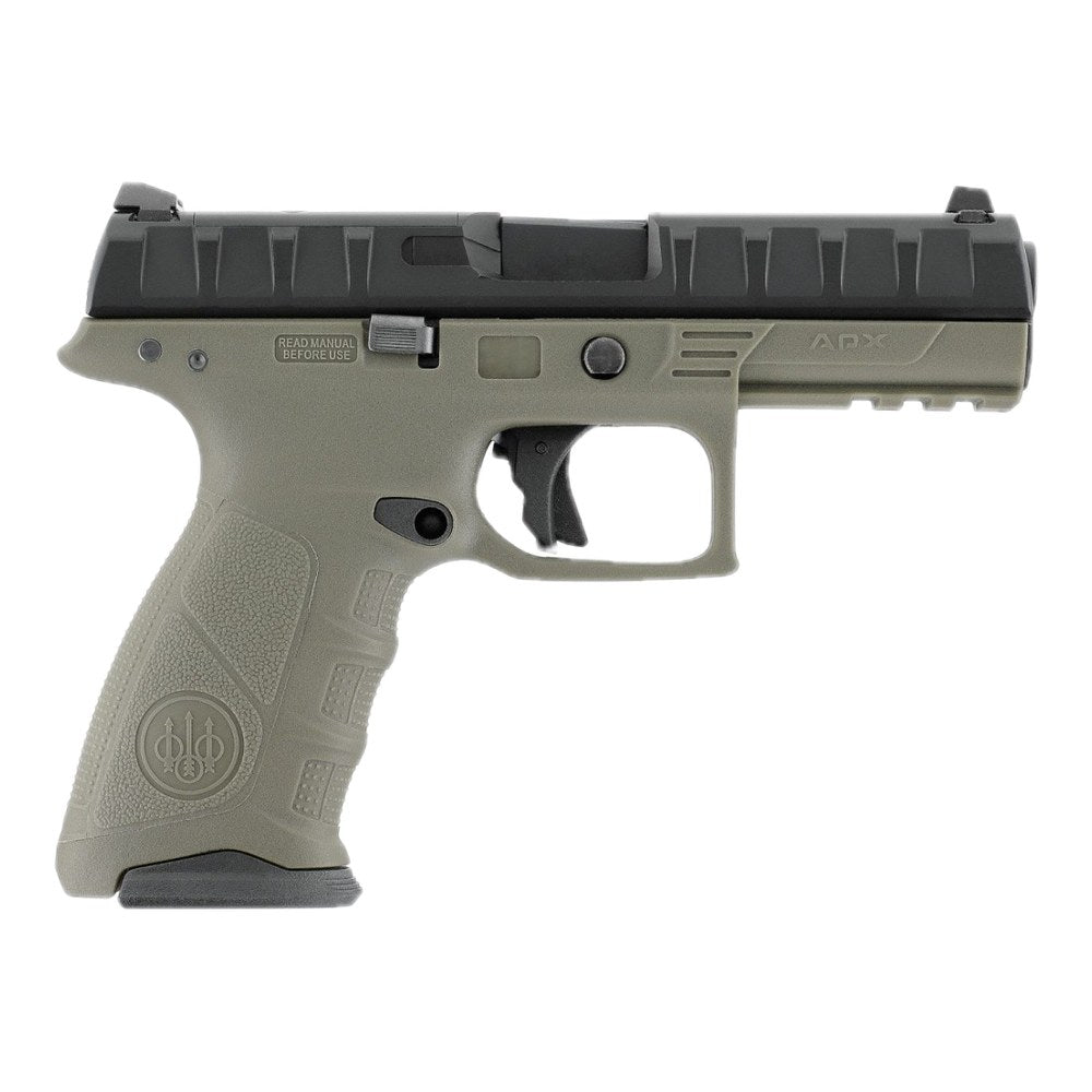 Réplique airsoft Beretta APX RDO GBB culasse noire carcasse OD