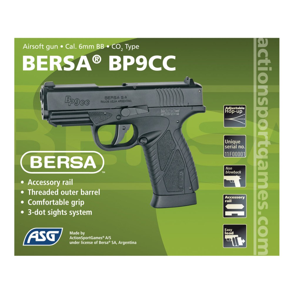 Bersa BP9CC CO2 Fixe 1.6J - photo 3