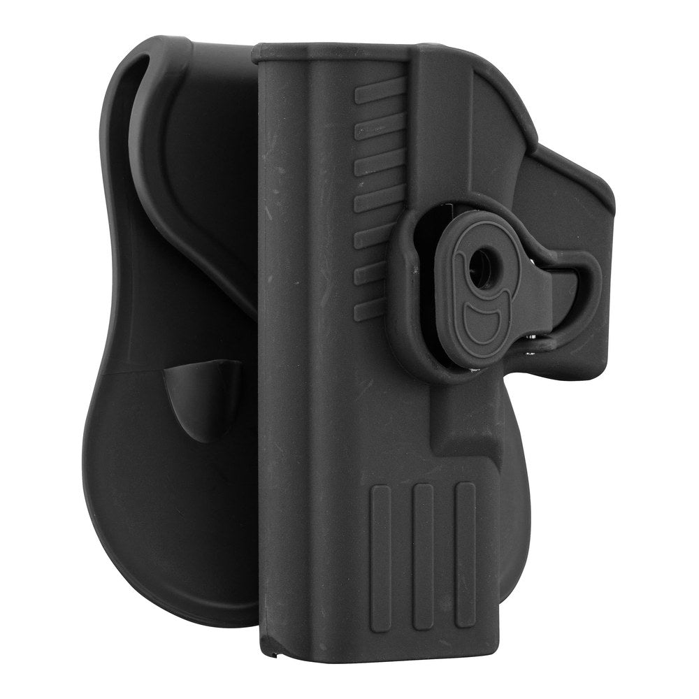BO Holster polymere G17 Noir retention active Gaucher