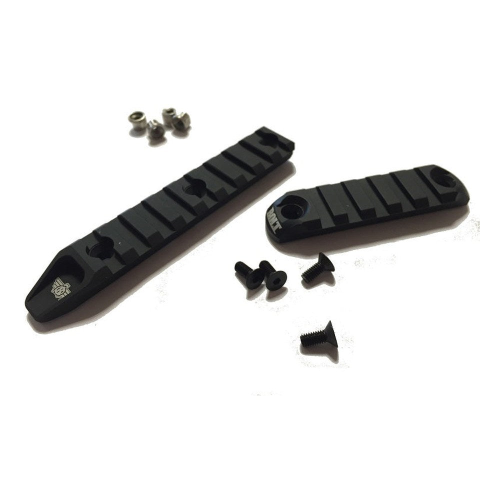 Bolt Airsoft Lot de 2 rails Keymod 1x 5 Slot et 1x 9 Slot