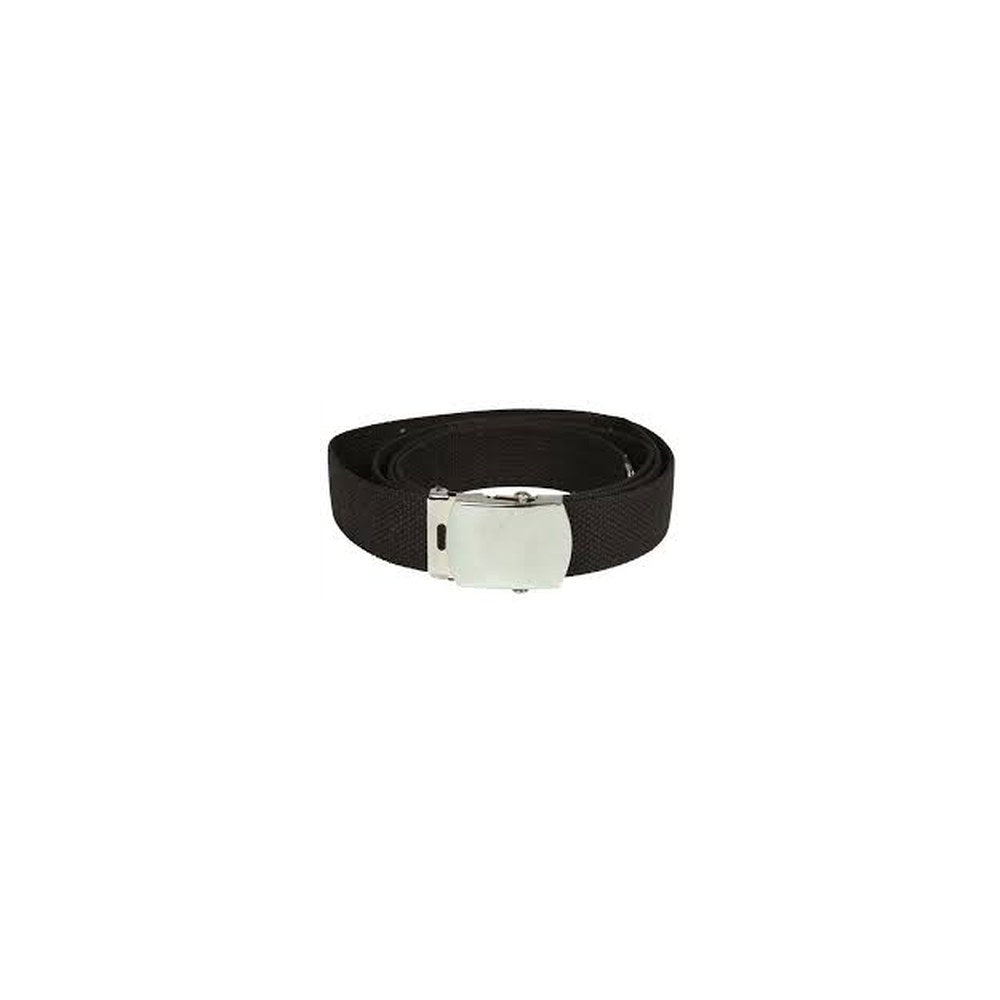 Ceinture Reglable Coton/Polyester Noire