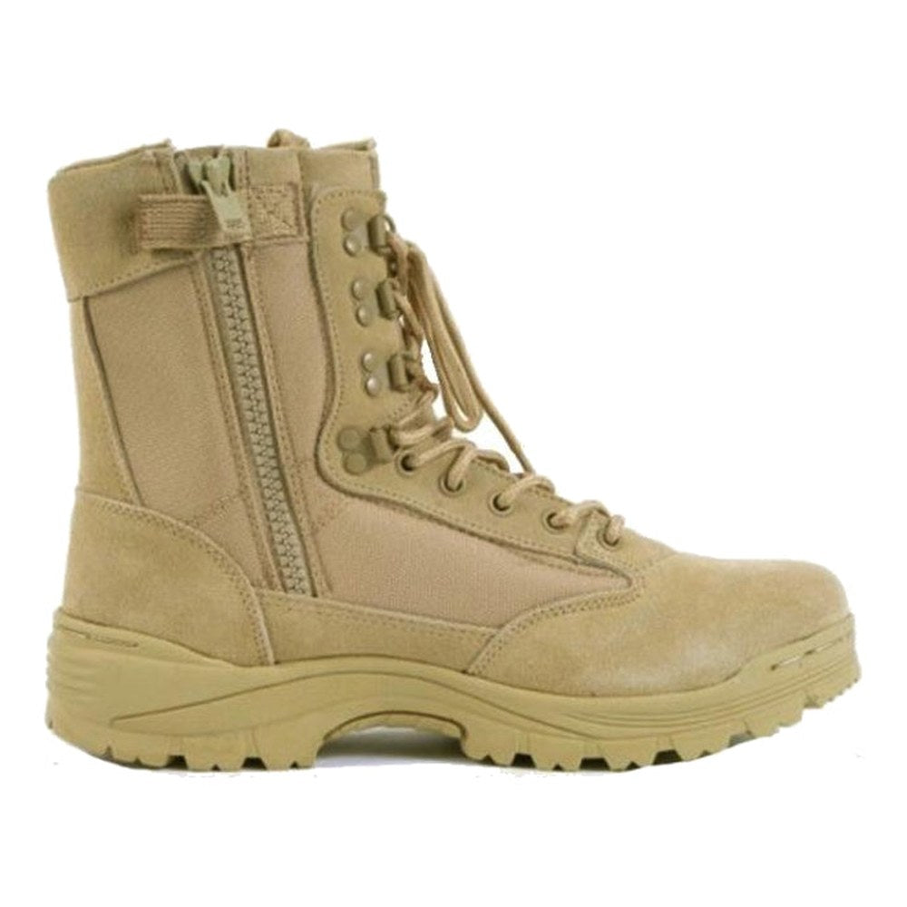 Chaussures Tactical Cordura Tan zip T46/13