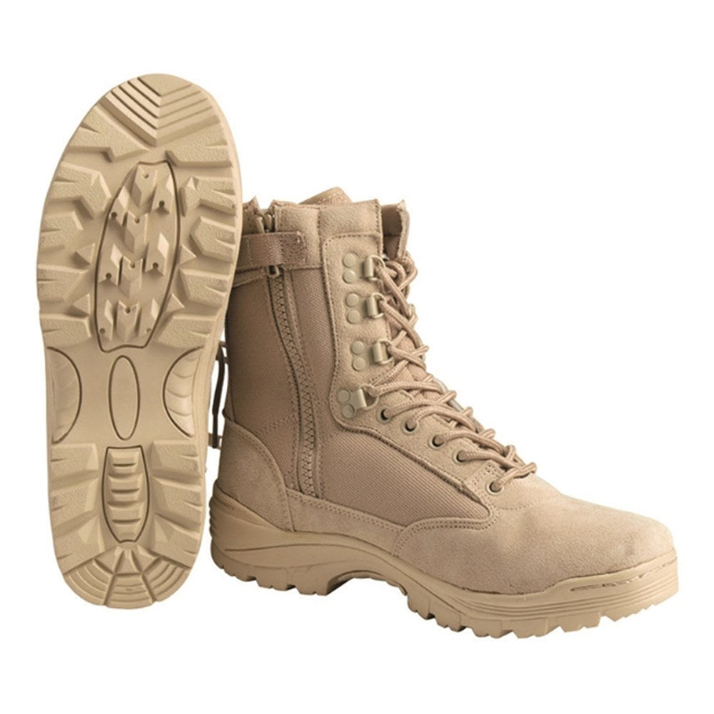 Chaussures Tactical Cordura Tan zip T46/13 - photo 2