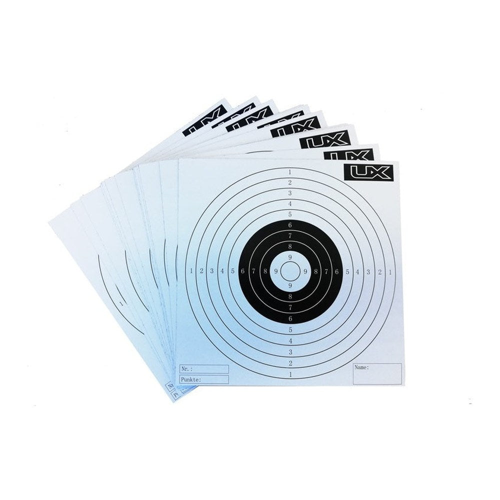 Cibles UX 14cm x 14cm special 4.5mm (x100)