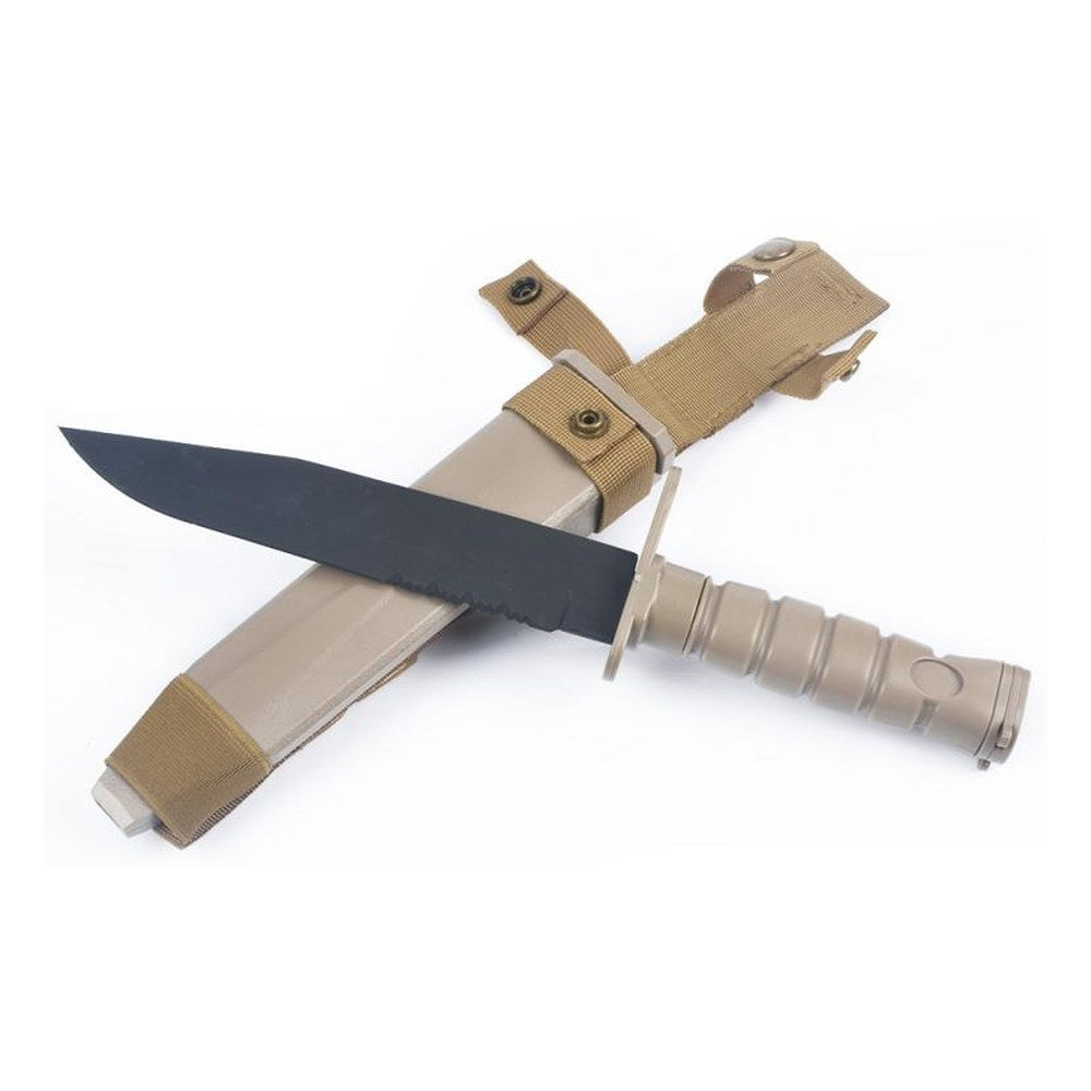 Couteau d'entrainement M10 Baïonnette avec etui MP Dark Earth - photo 2