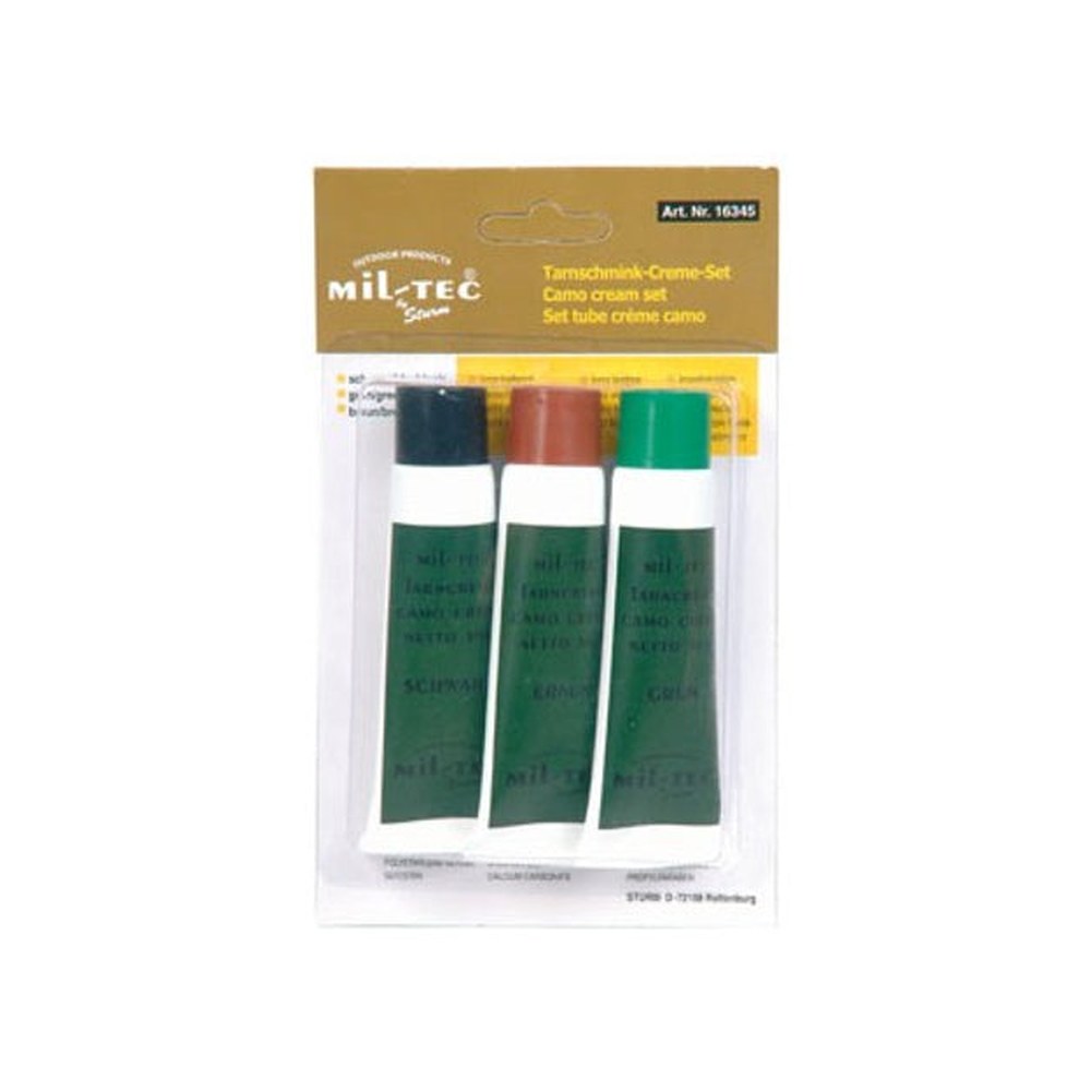 Creme camouflage tube 30g (x3)