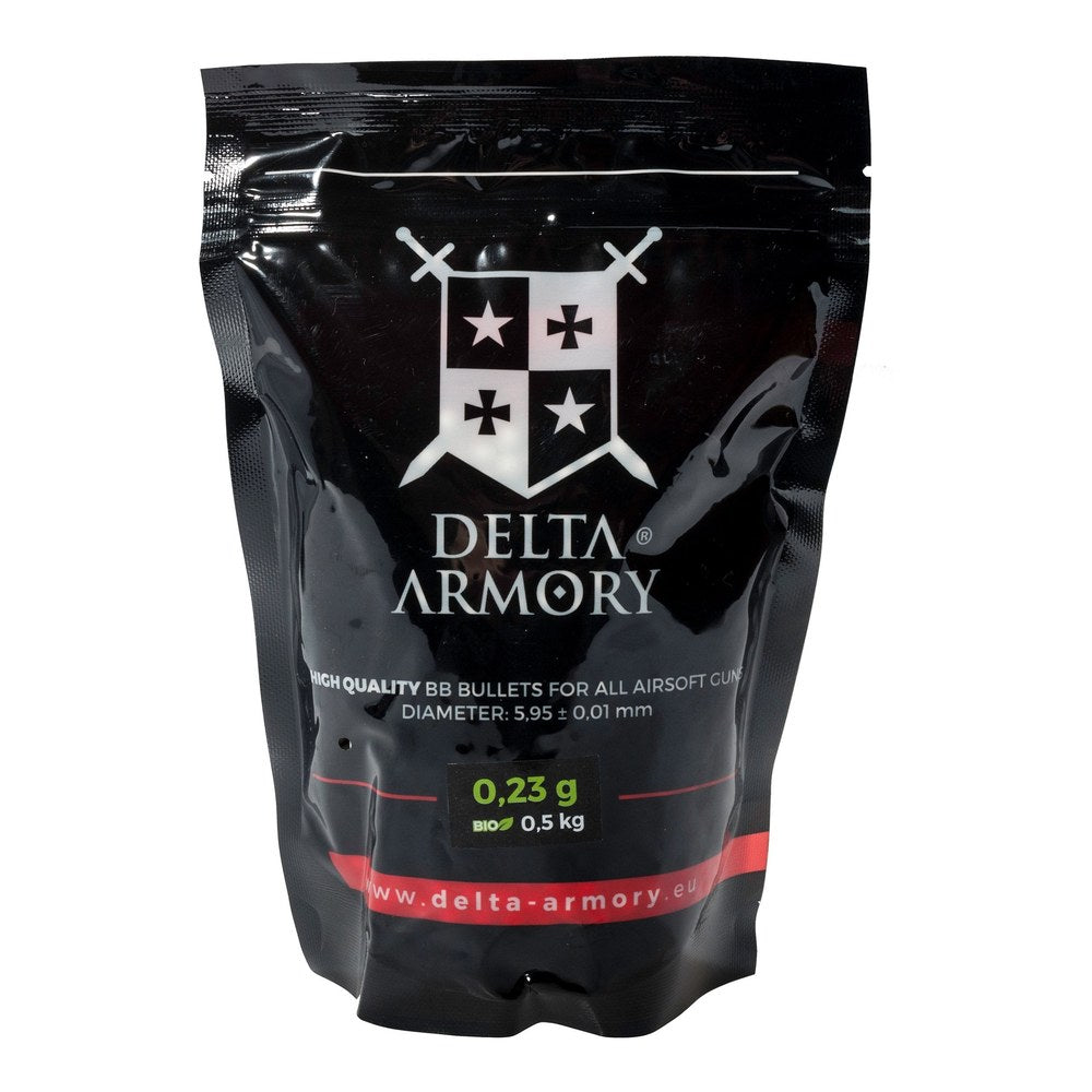 Delta Armory Billes BIO 0.23g en sachet 0.5kg 2174bbs
