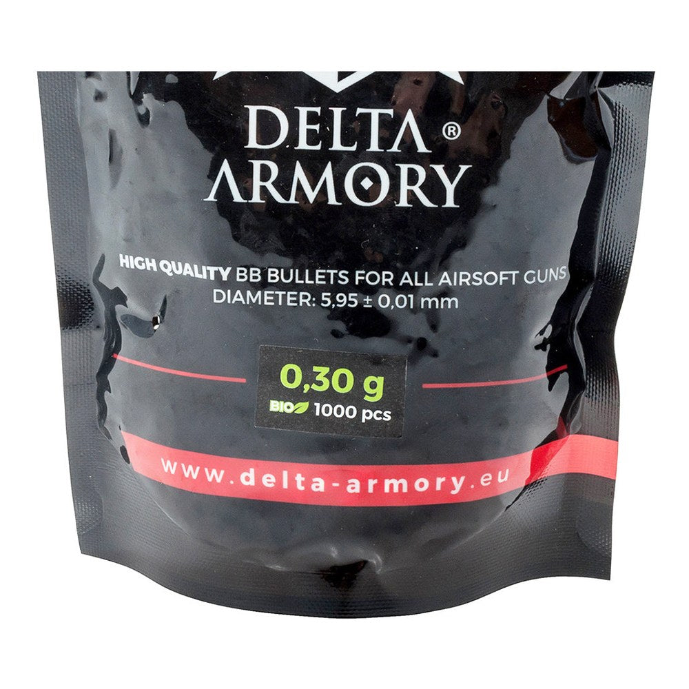 Delta Armory Billes BIO 0.30g en sachet 1000bbs