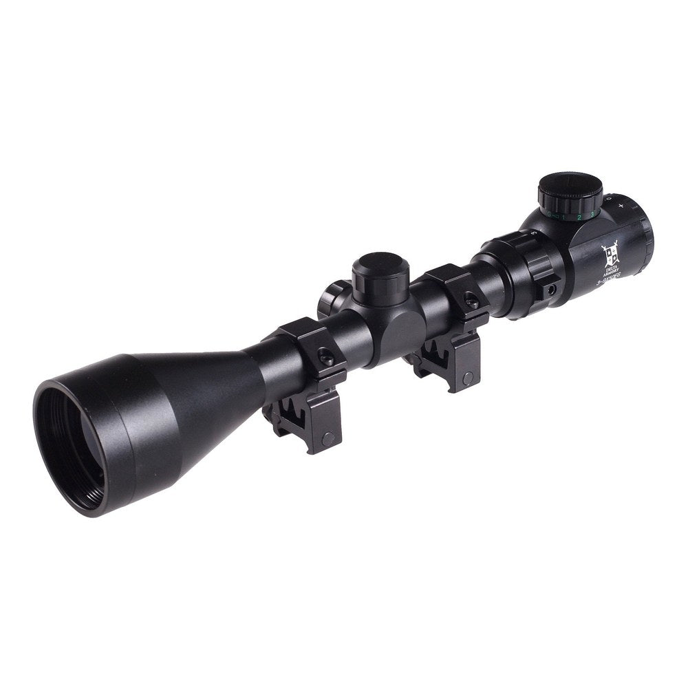 Delta Armory Lunette de visee 3-9X50 avec reticule lumineux+montages
