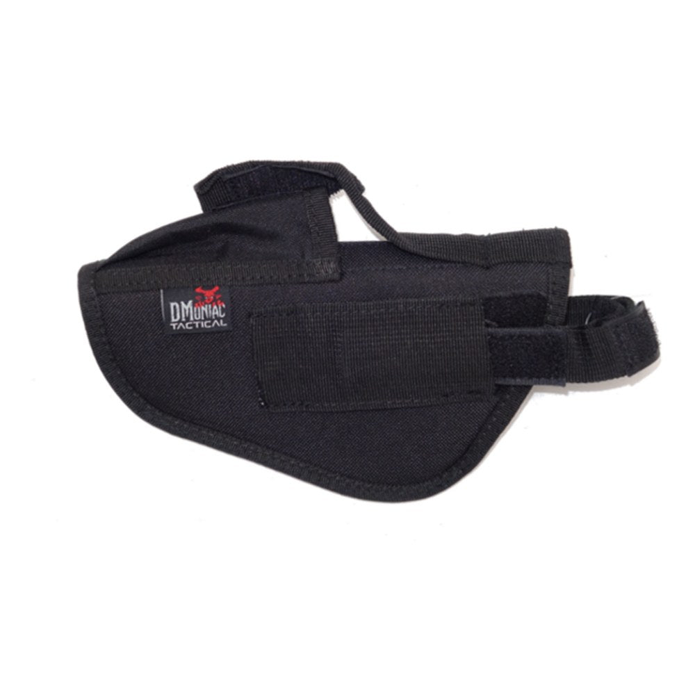 DMoniac Holster de ceinture ambidextre Noir avec porte-chargeur