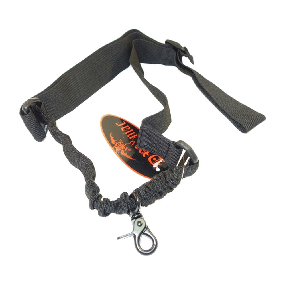 DMoniac Sangle 1 point elastique attache rapide Noire