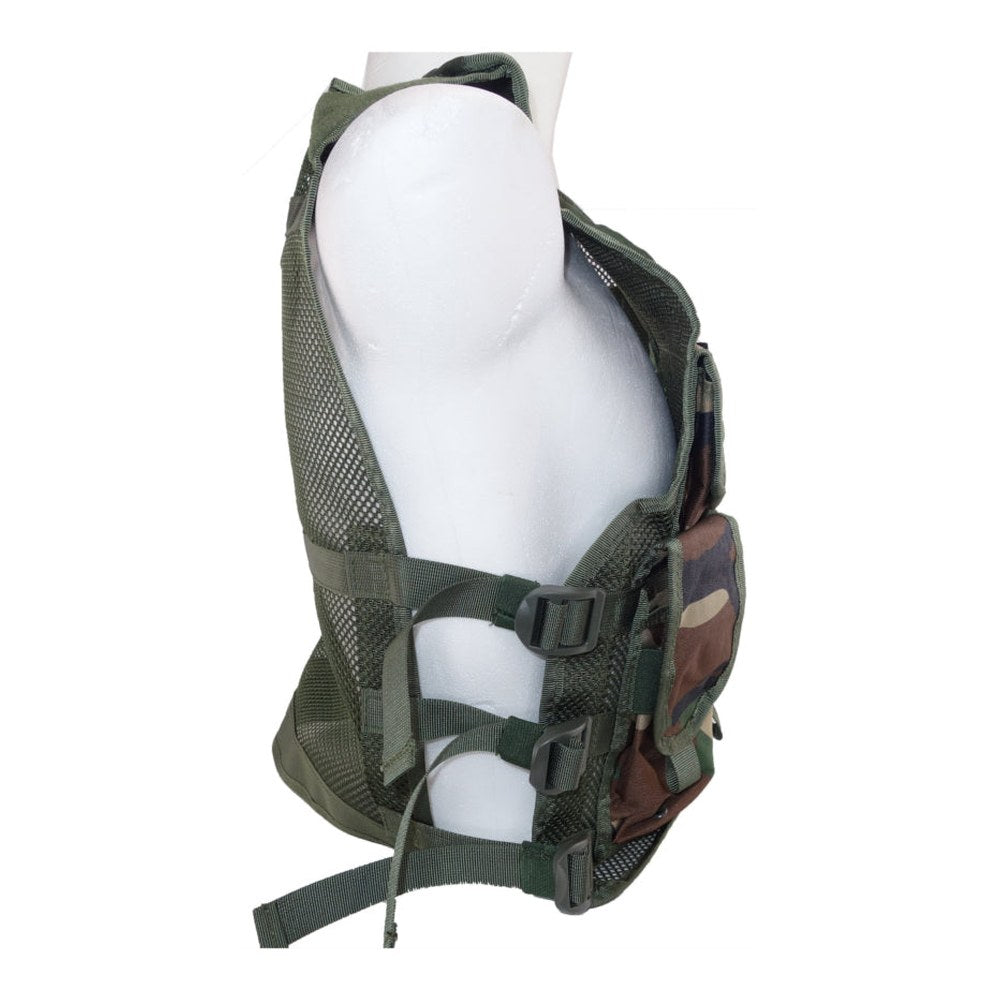 DMoniac Veste tactique Recon Camo Woodland