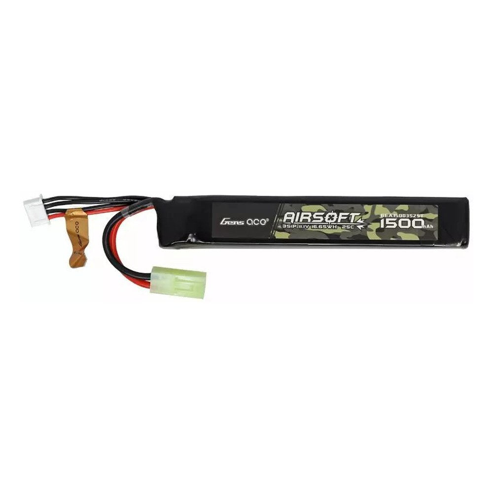 Duel Code Batterie LiPo 11.1V 1500mAh 15C-Tamiya stick