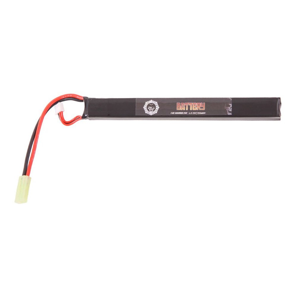 Duel Code Batterie LiPo 7.4V 1400 mAh 25C tube
