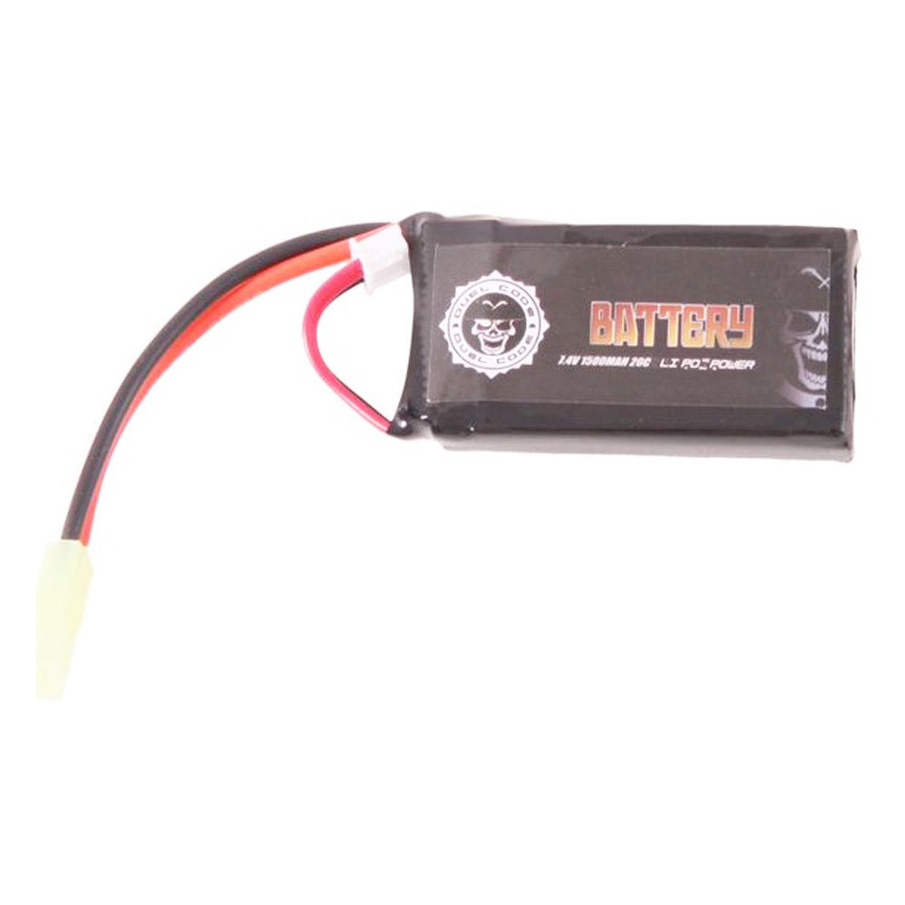 Duel Code Batterie LiPo 7.4V 1500 mAh 20C Type Mini - photo 2