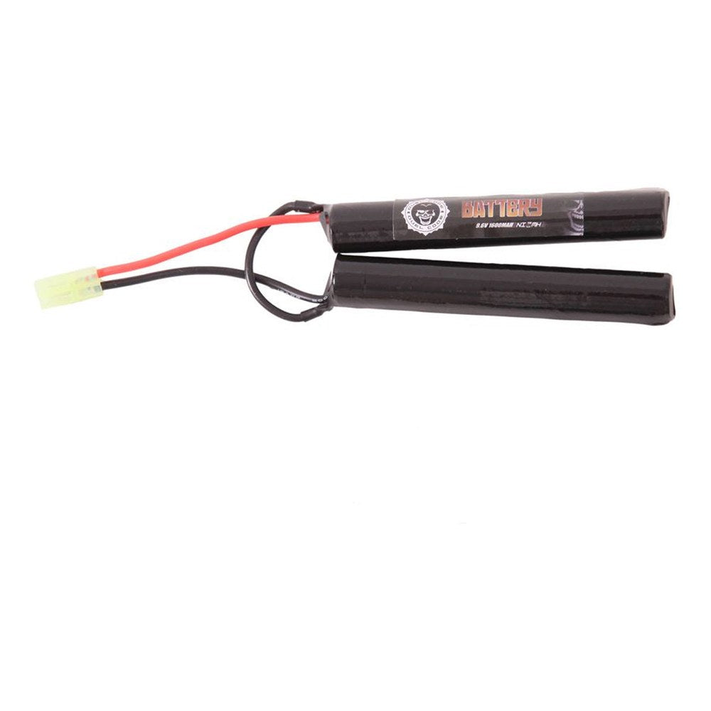 Duel Code Batterie NiMH 9.6V 1600 mAh 8 elements 2 parties CQB