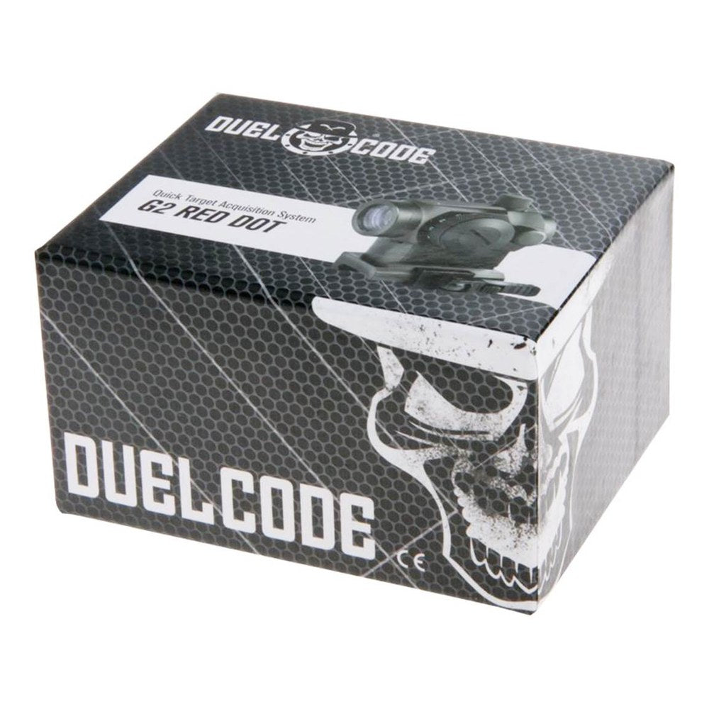 Duel Code G2 Point Rouge Red Dot Monture haute 21mm Metal Noir - photo 4