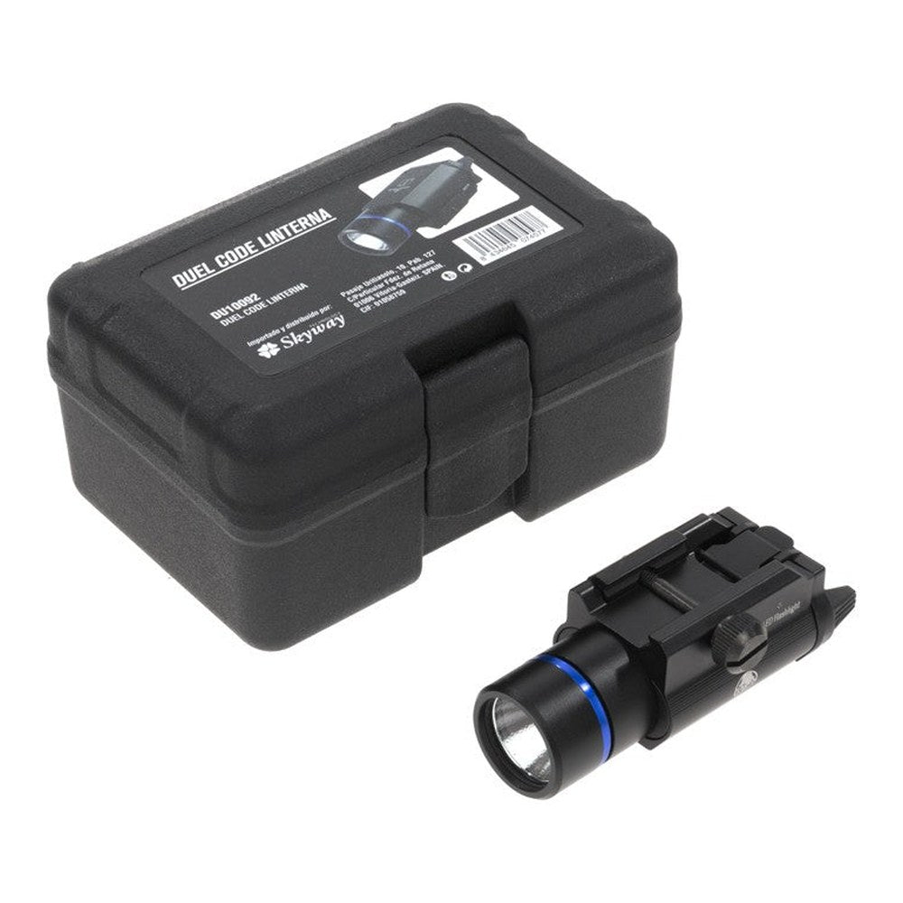 Duel Code Lampe Tactique LED 500Lm pour rail 21mm