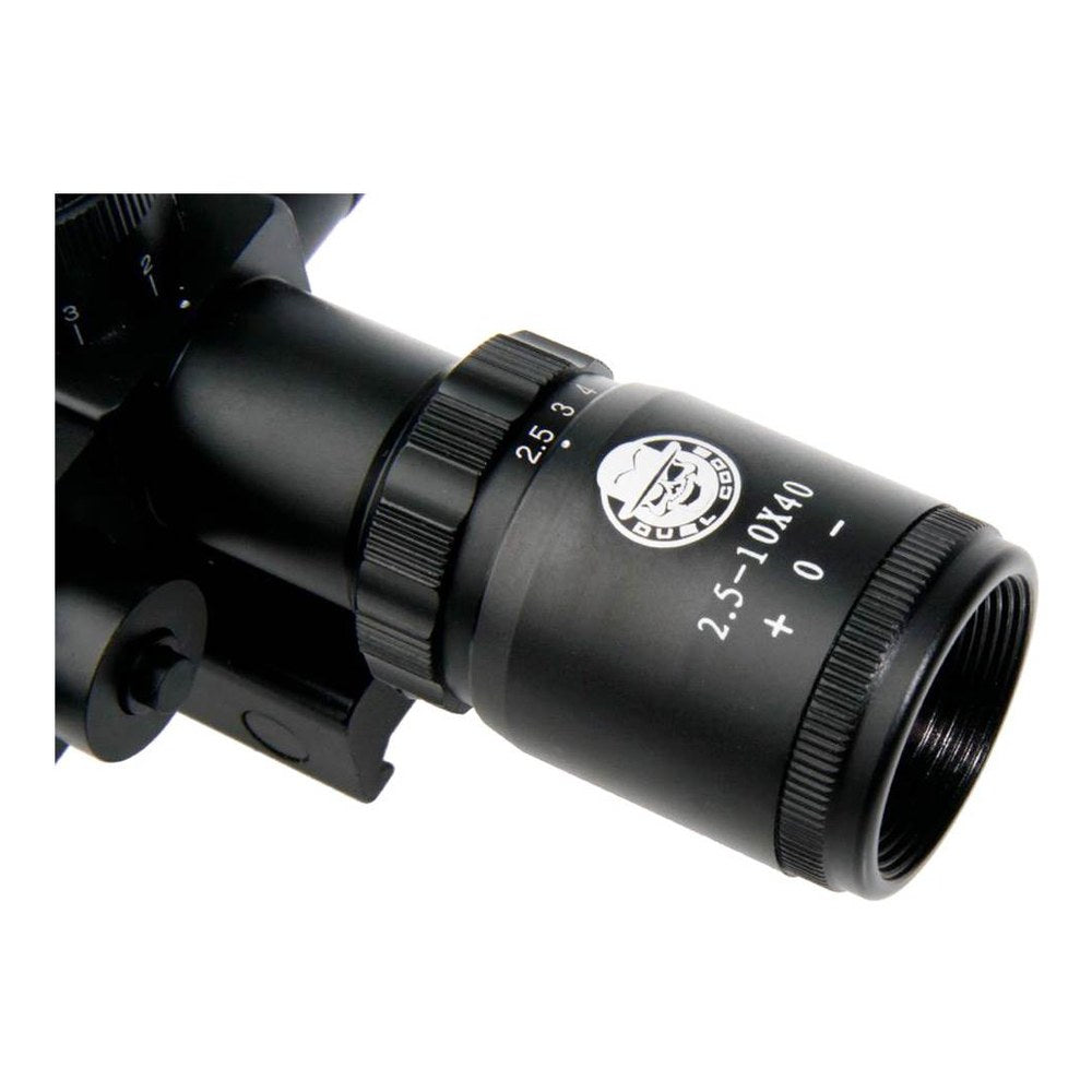 Duel Code Lunette de Visee 2.5-10x40 Rouge/Vert + Laser - photo 5