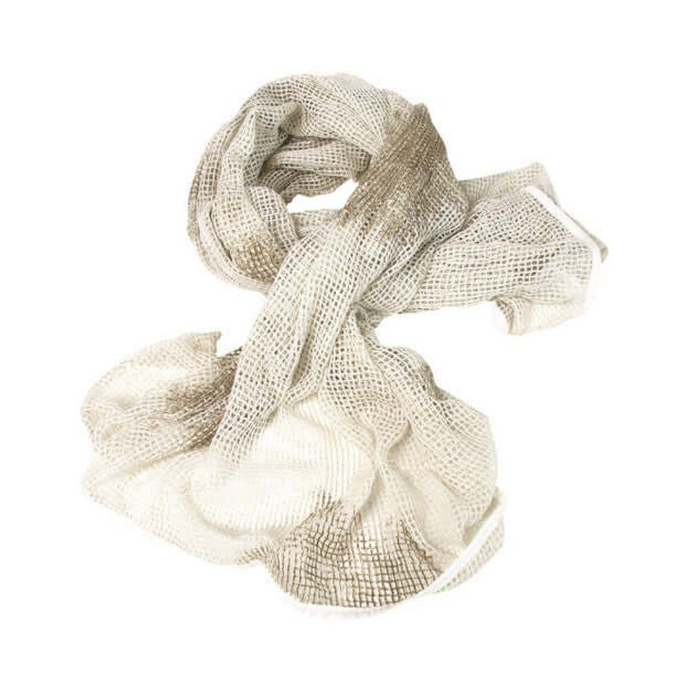 Echarpe filet Blanc neige 190x90 cm