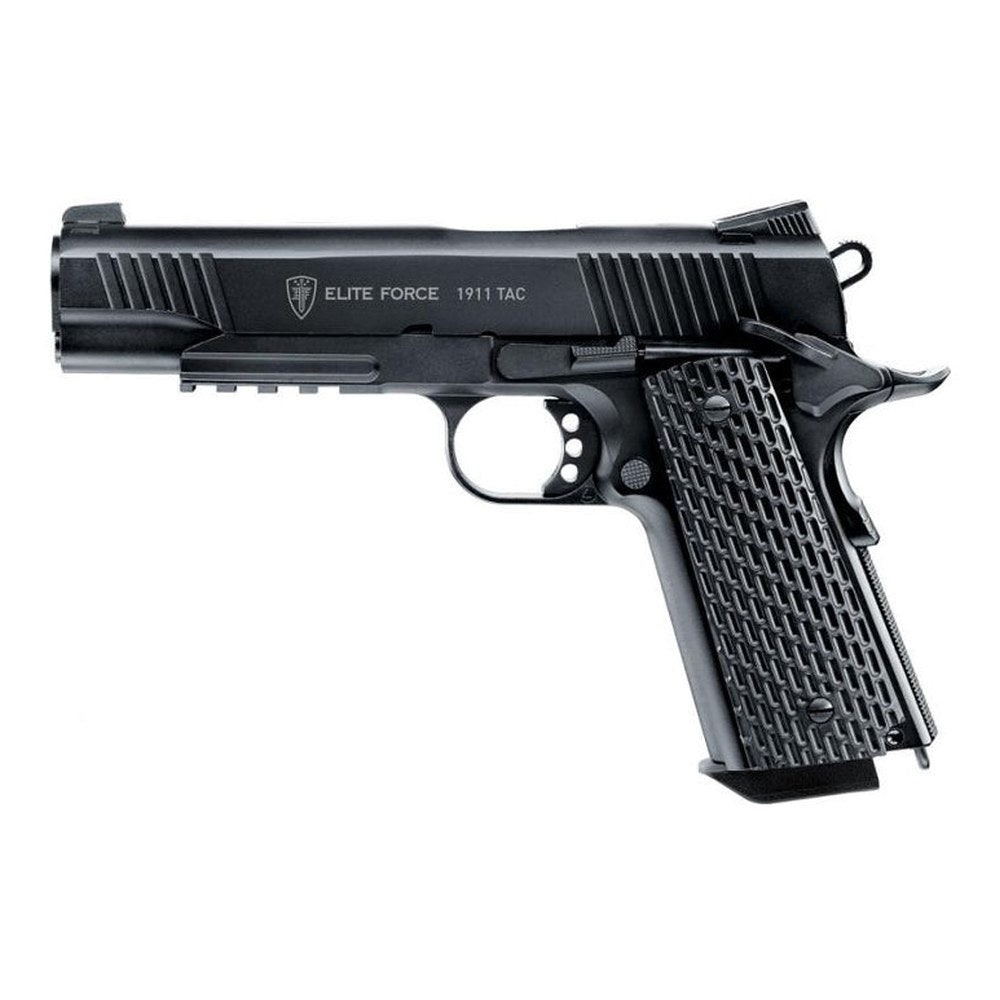 Elite Force 1911 Tactical Noir Full Metal CO2 Blowback 1.3J