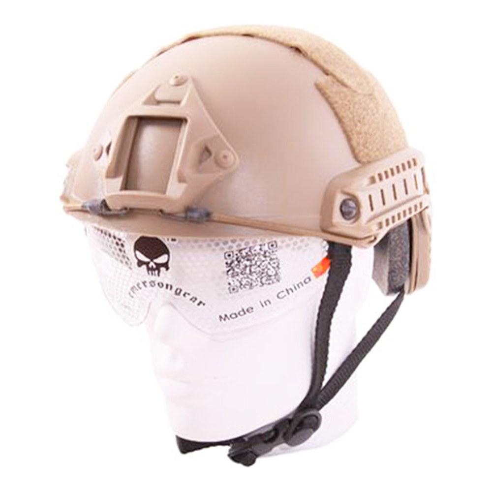 Emerson Casque Fast MH Tan avec visiere