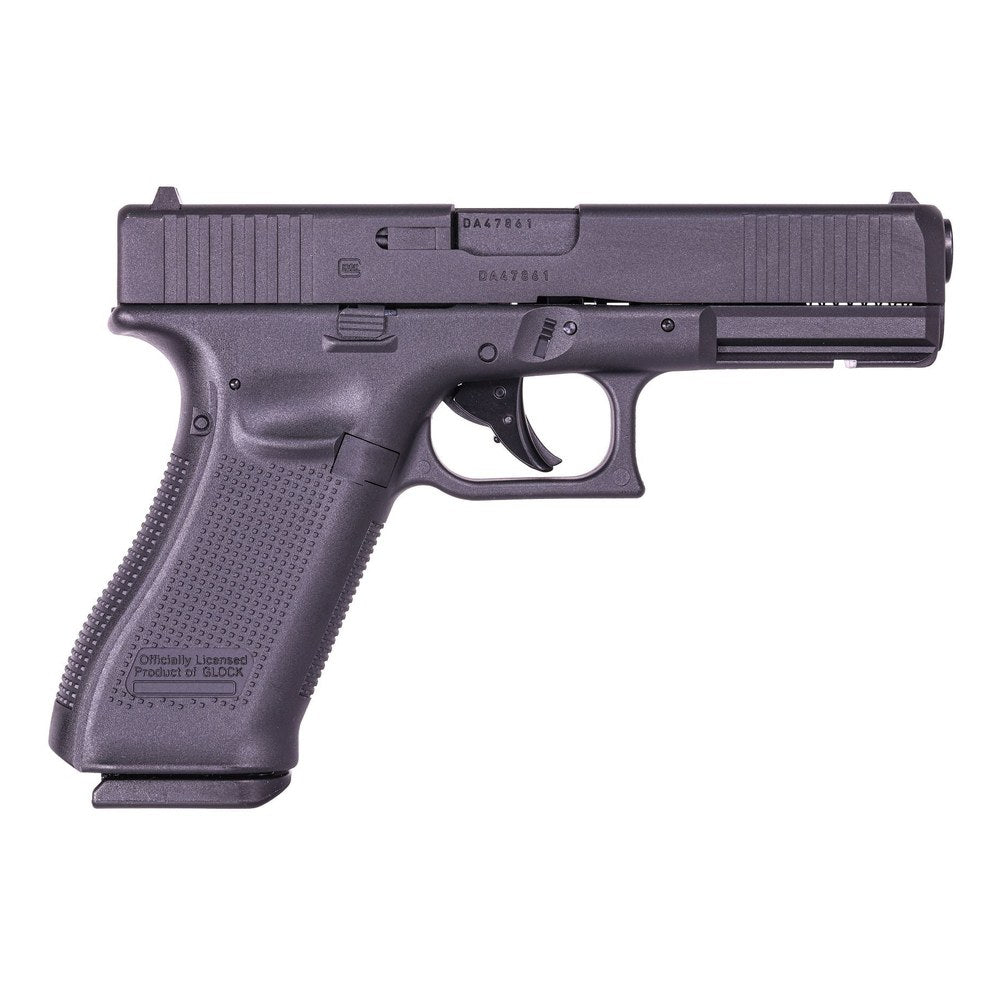 Réplique airsoft Glock 17 Gen 5 GBB full metal noire – vue de profil droit