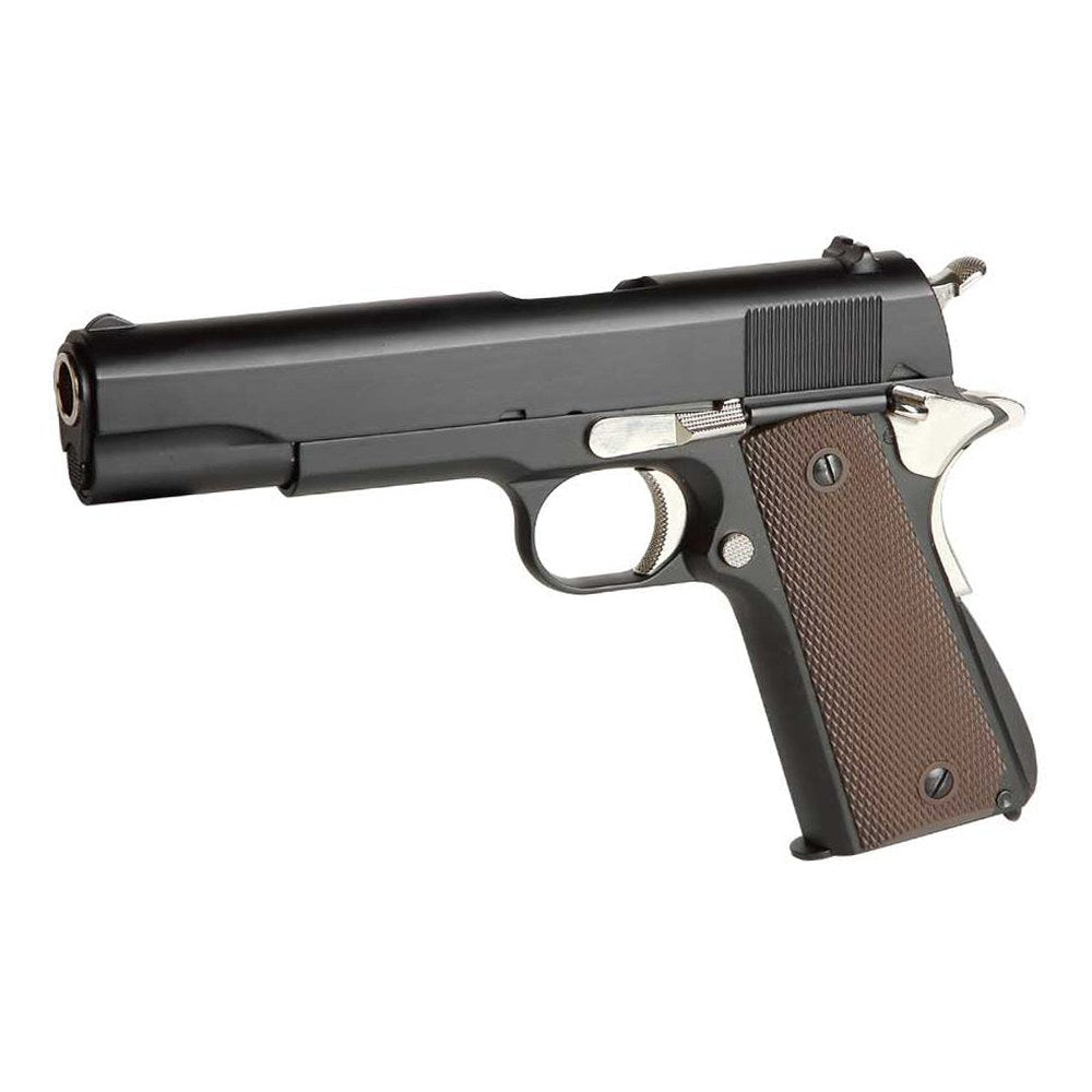 Golden Eagle Pistolet 1911 A1 GBB Full Metal Noir/Brun 0.8J